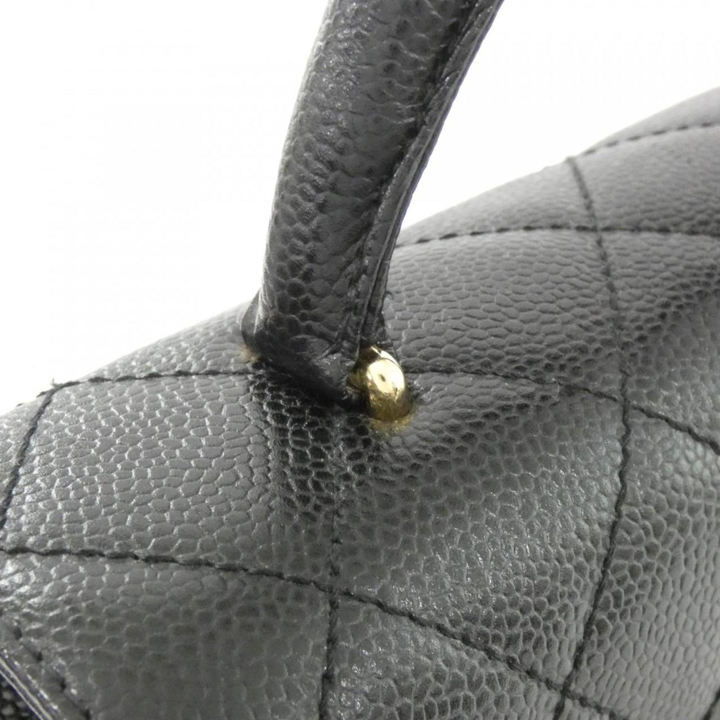 Chanel Calfskin Black Handbags