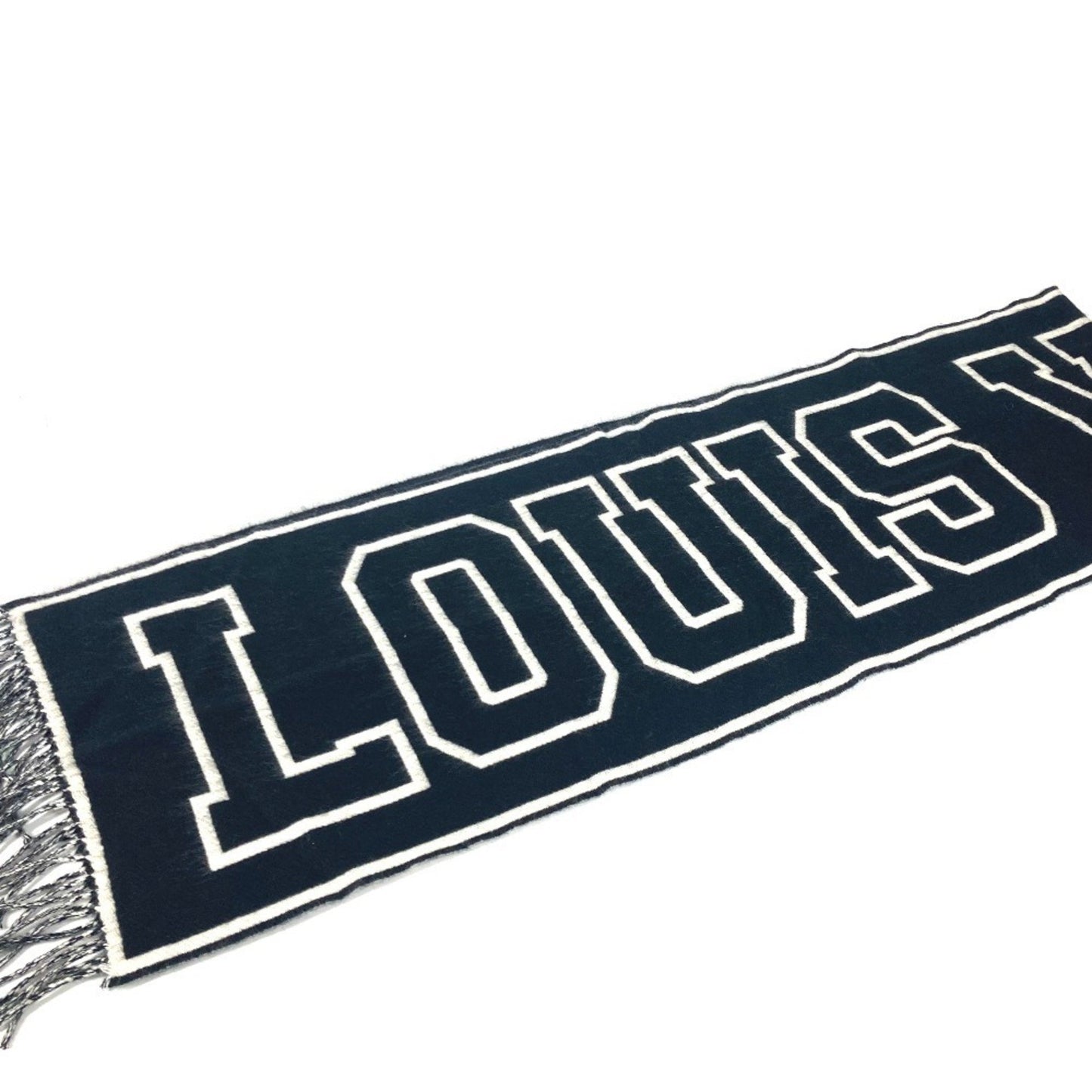 Louis Vuitton Wool Black Scarves