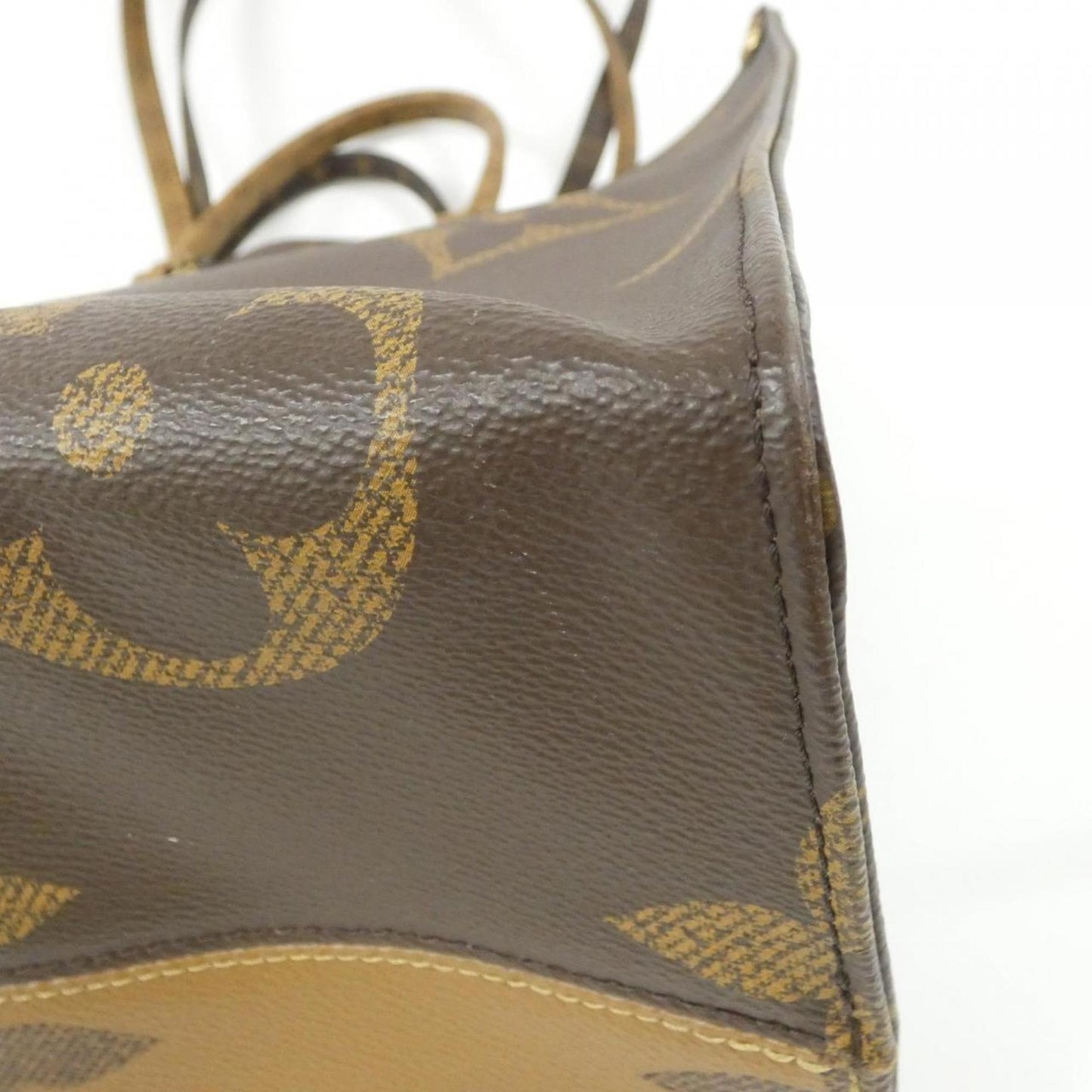 Louis Vuitton Coated Canvas Brown Handbags