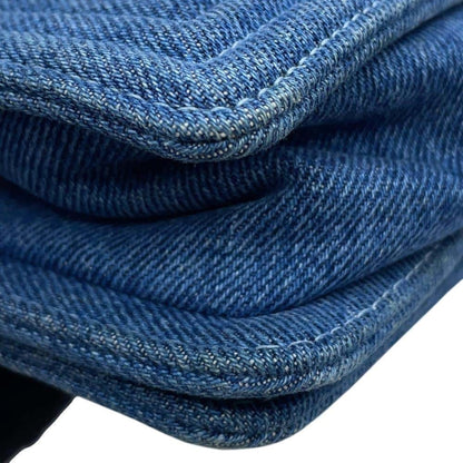 Chanel Denim Blue Shoulder Bags
