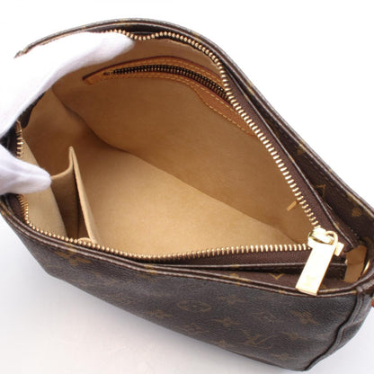 Louis Vuitton Coated Canvas Brown Shoulder Bags