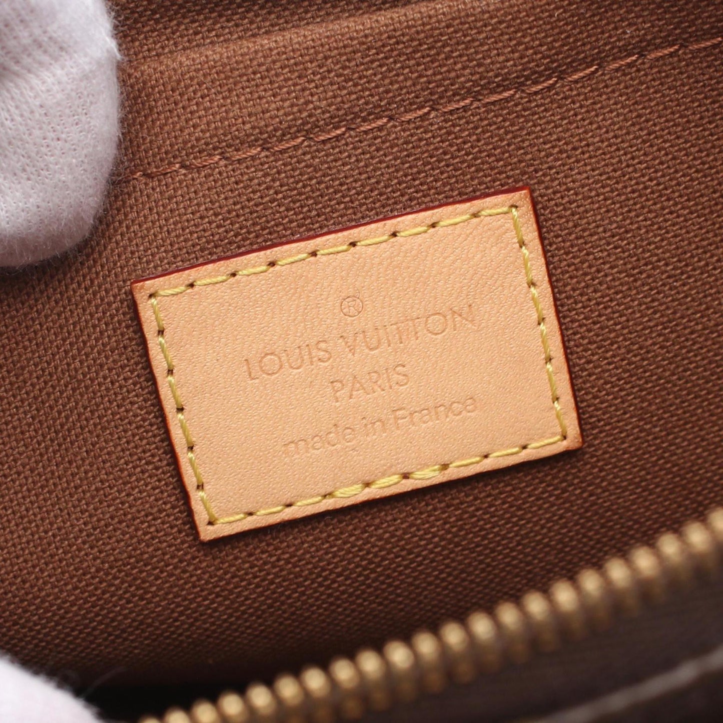 Louis Vuitton Coated Canvas Brown Shoulder Bags