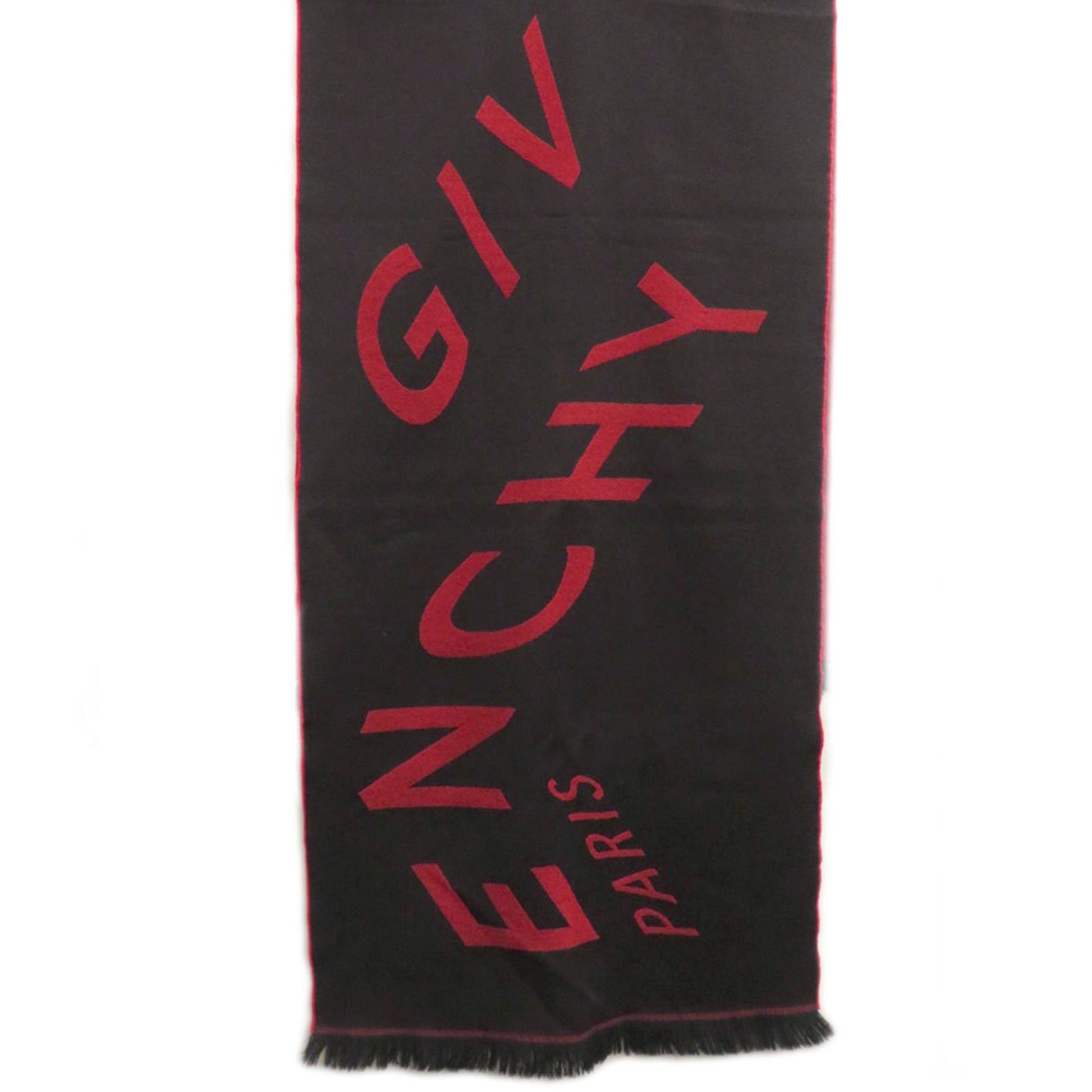 Givenchy Wool Black Scarves