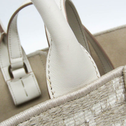 Tod's Linen Gray Handbags