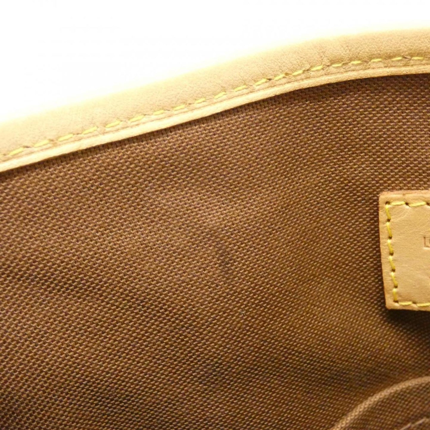 Louis Vuitton Coated Canvas Brown Handbags