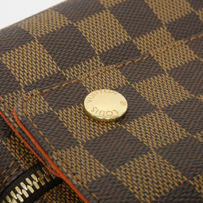 Louis Vuitton Coated Canvas Brown Shoulder Bags