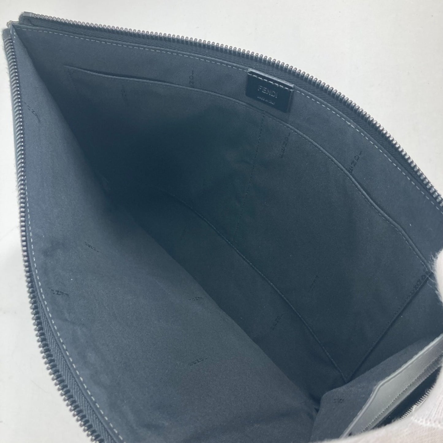 Fendi Others Gray Clutch Bags