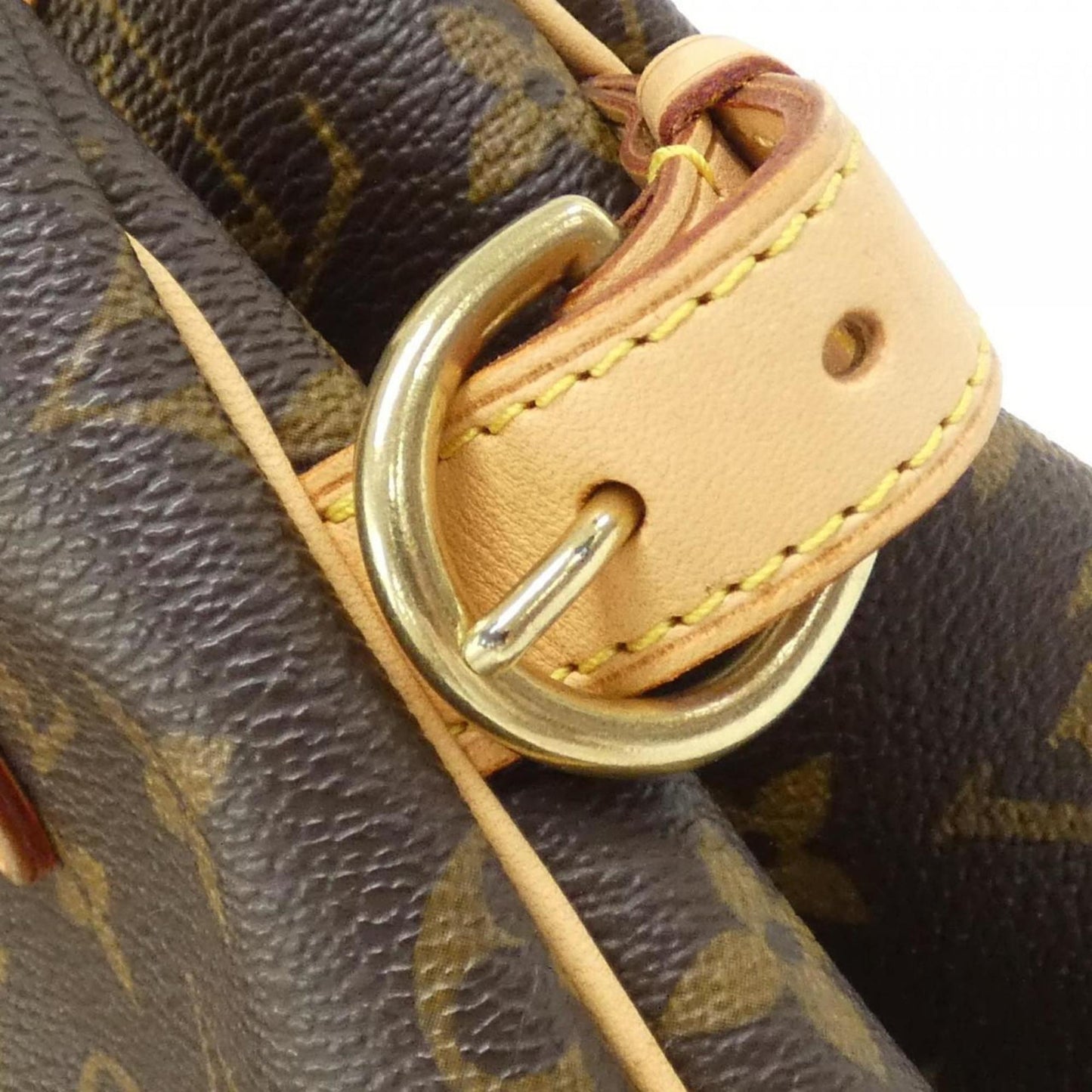 Louis Vuitton Coated Canvas Brown Handbags