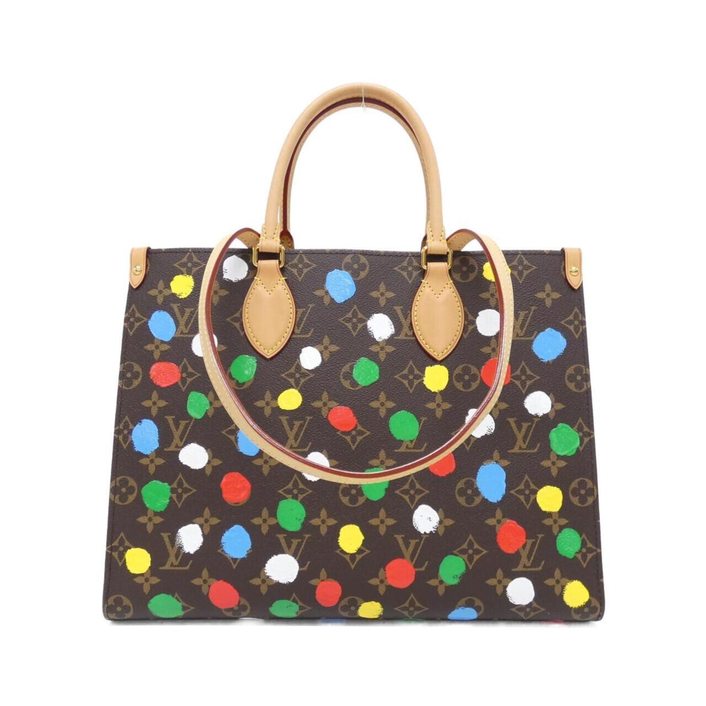 Louis Vuitton Coated Canvas Brown Handbags