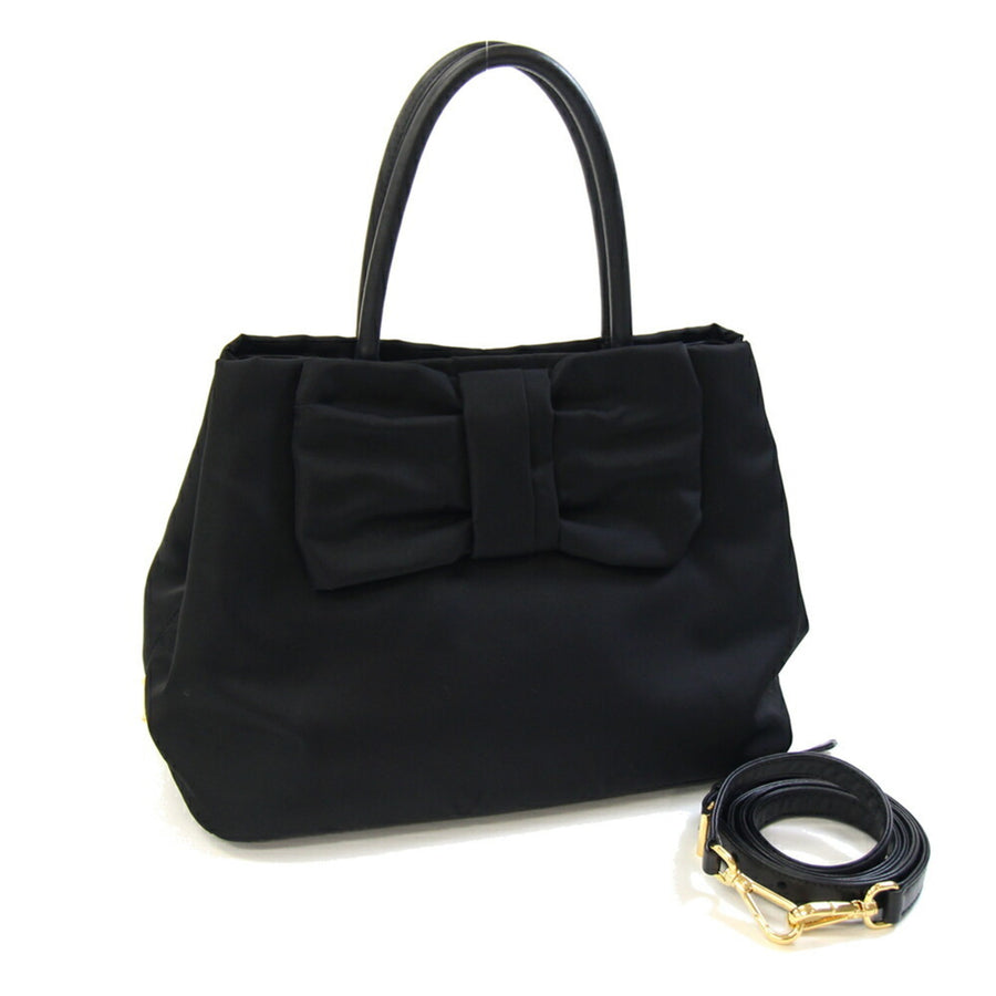 Prada Nylon Black Handbags