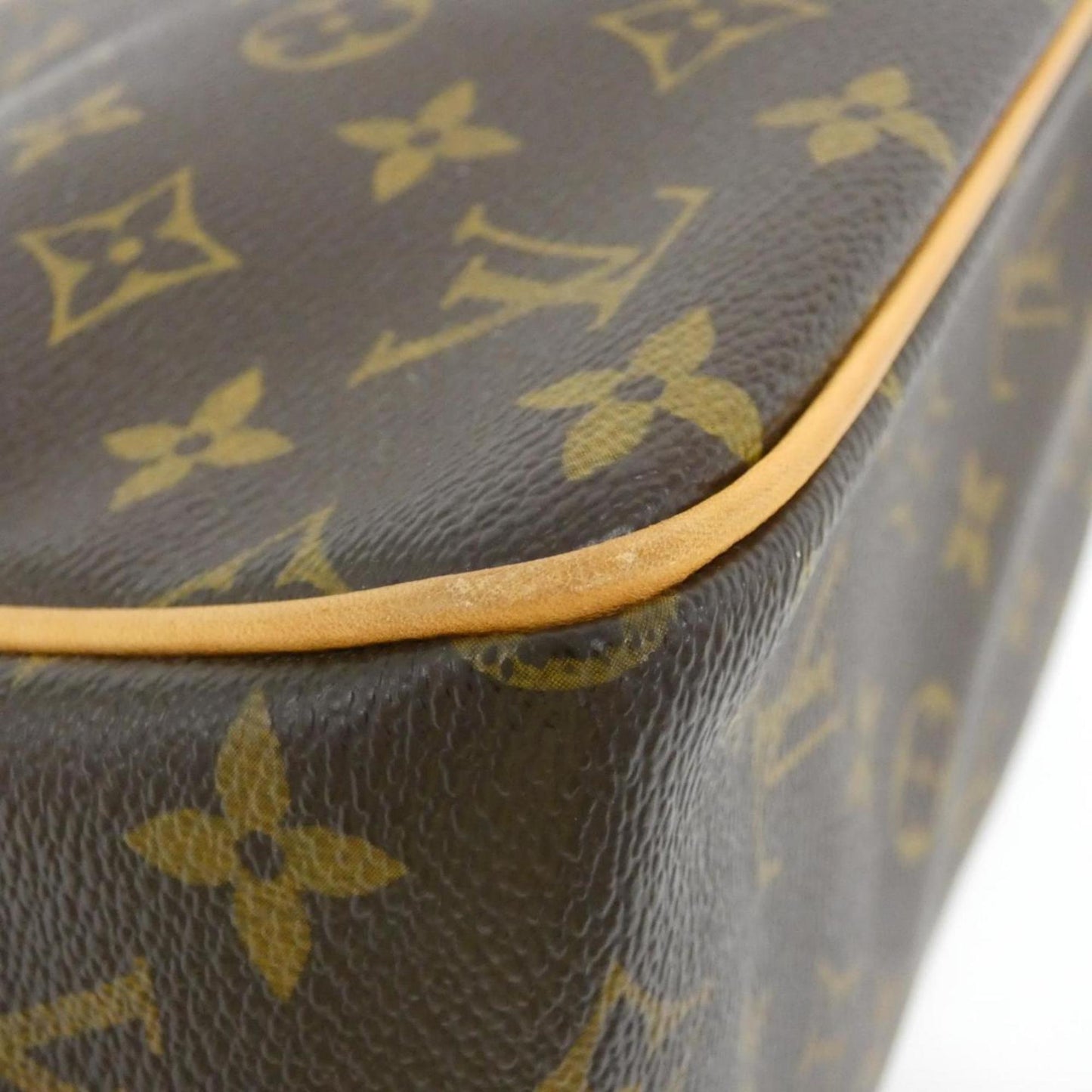 Louis Vuitton Coated Canvas Brown Handbags