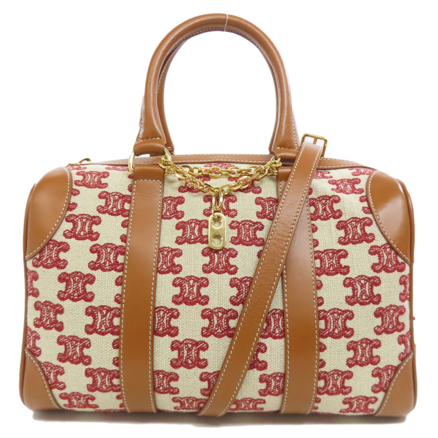 Celine Canvas Brown Travel Bags