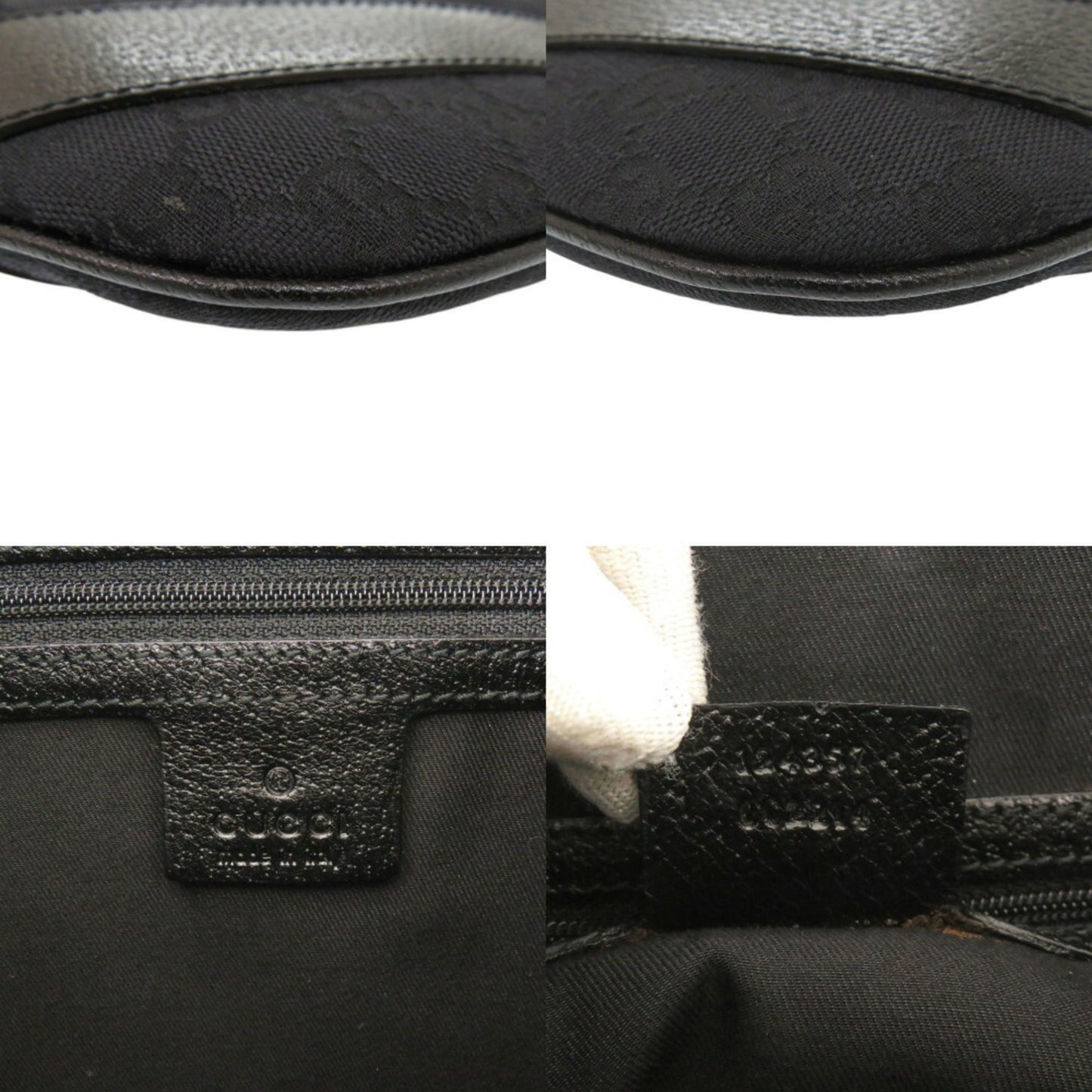 Gucci Canvas Black Handbags