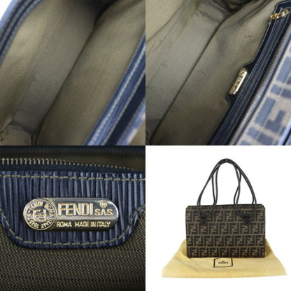 Fendi Canvas Black Handbags