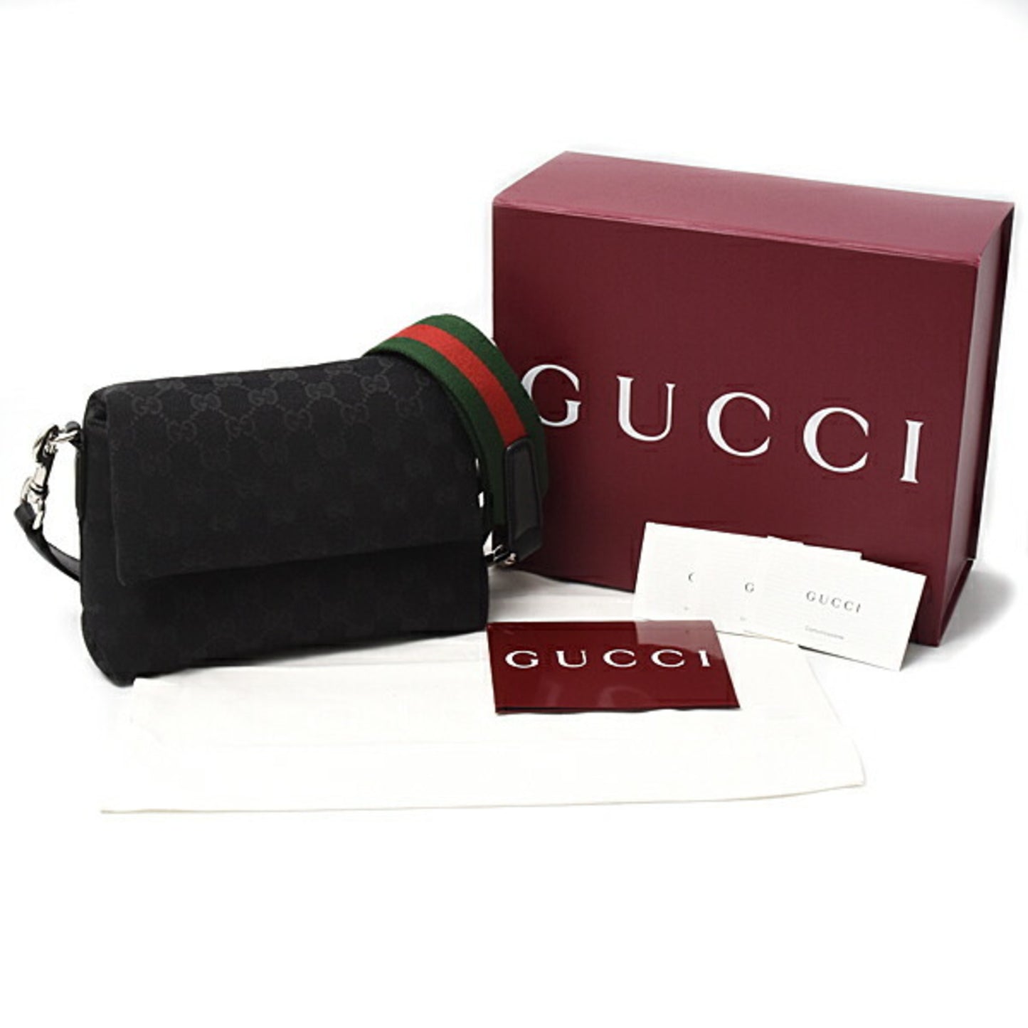 Gucci Canvas Black Handbags