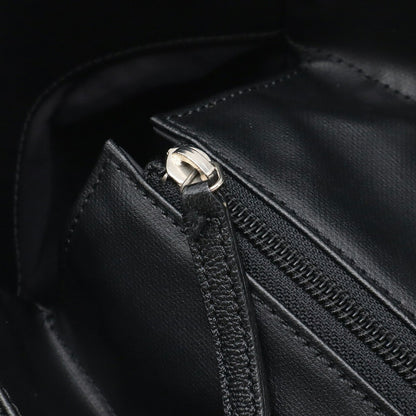 Chanel Coated Canvas Black Handbags