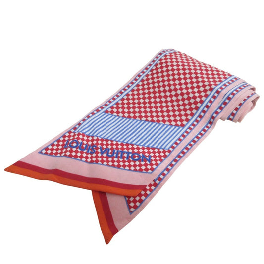 Louis Vuitton Silk Blue Scarves