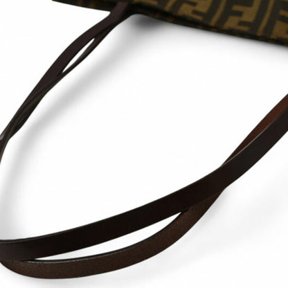 Fendi Canvas Brown Tote Bags