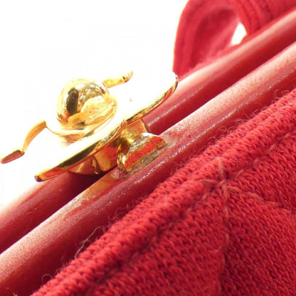 Chanel Canvas Red Handbags
