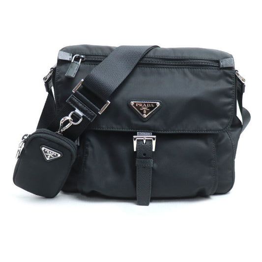 Prada Nylon Black Shoulder Bags