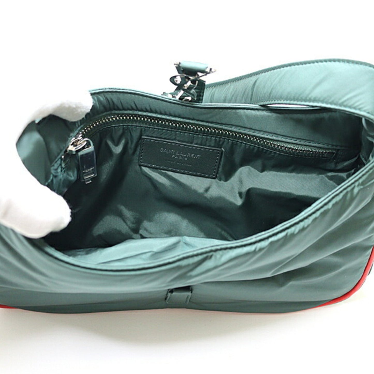 Saint Laurent Others Green Shoulder Bags
