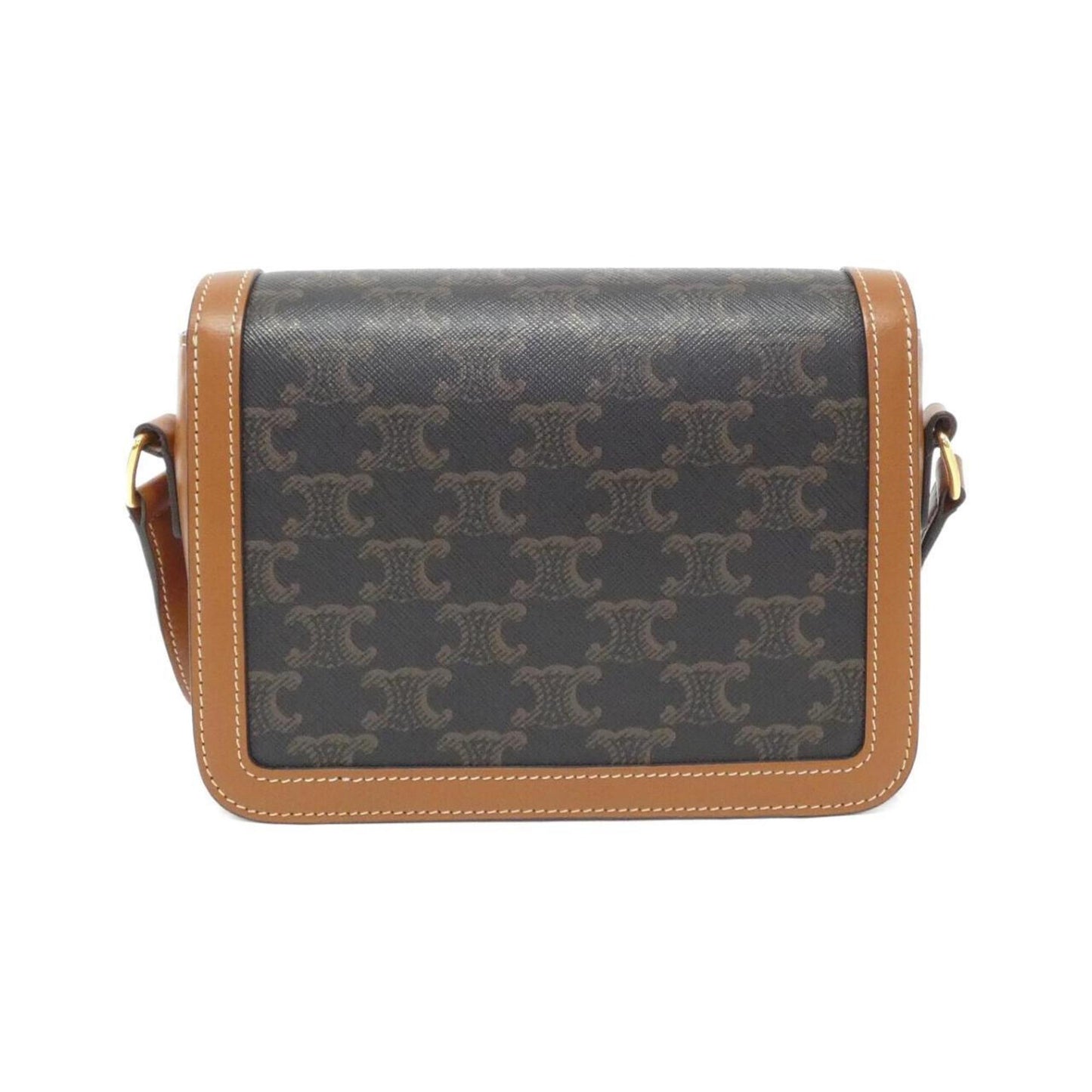 Celine Coated Canvas Gray Shoulder Bags