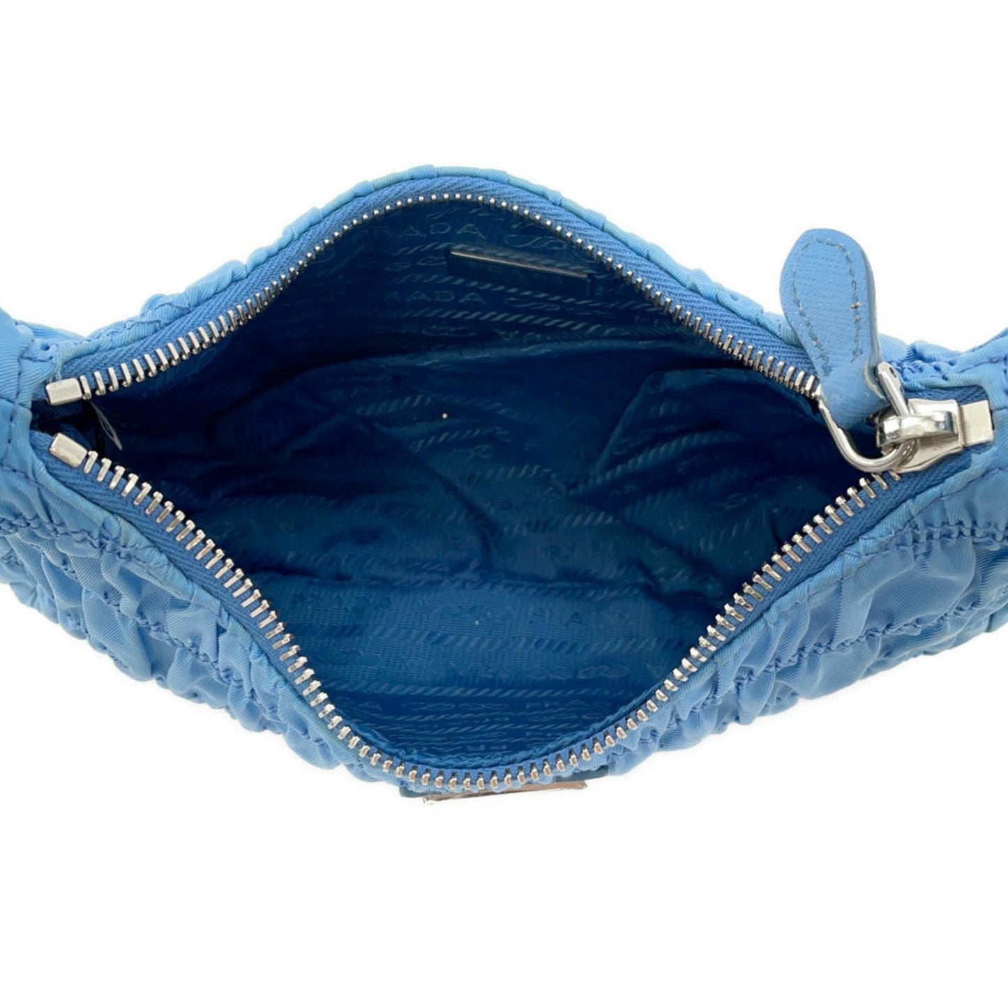 Prada Nylon Blue Shoulder Bags