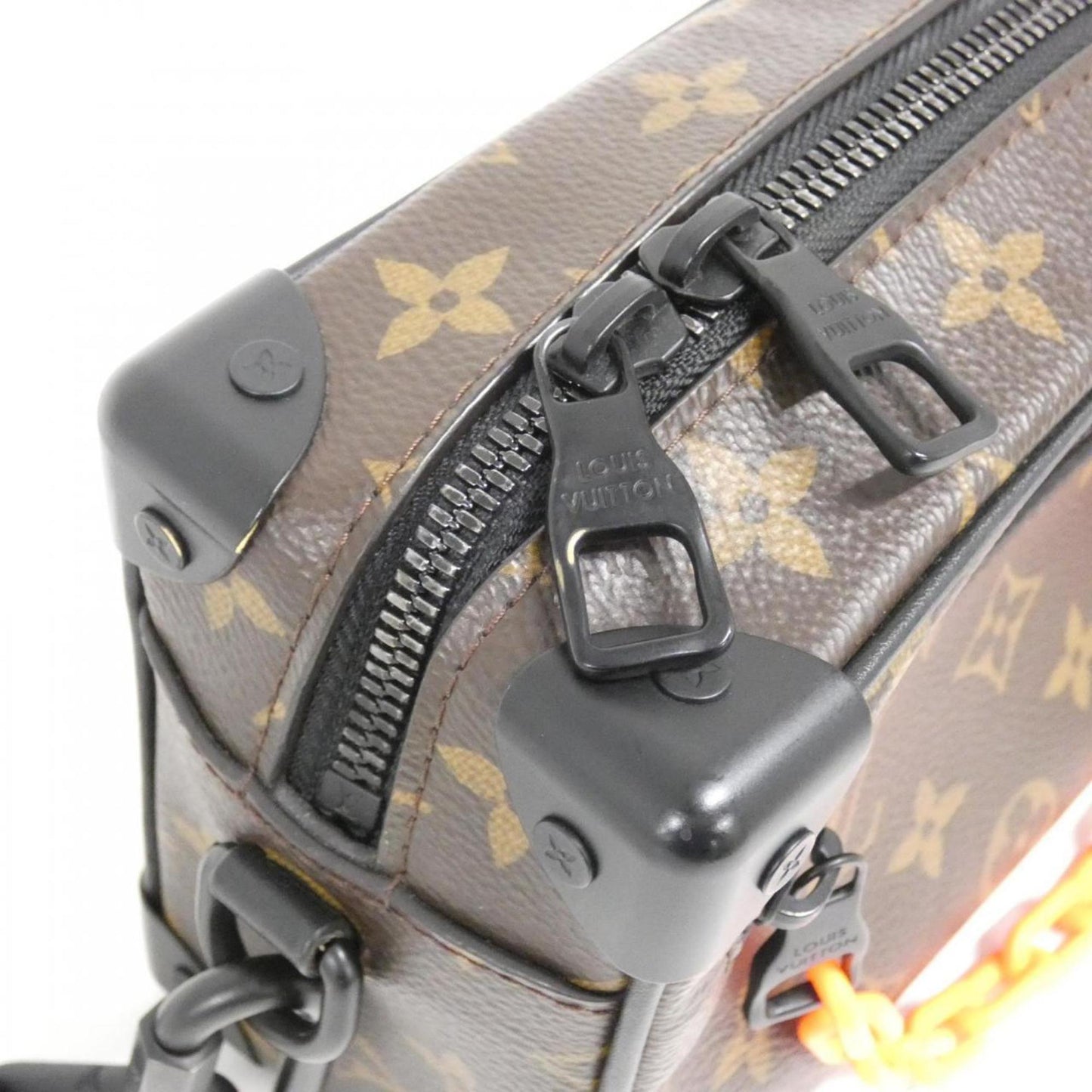 Louis Vuitton Coated Canvas Brown Shoulder Bags