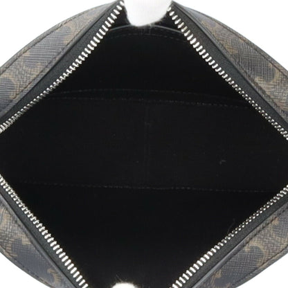 Celine Coated Canvas Black Shoulder Bags