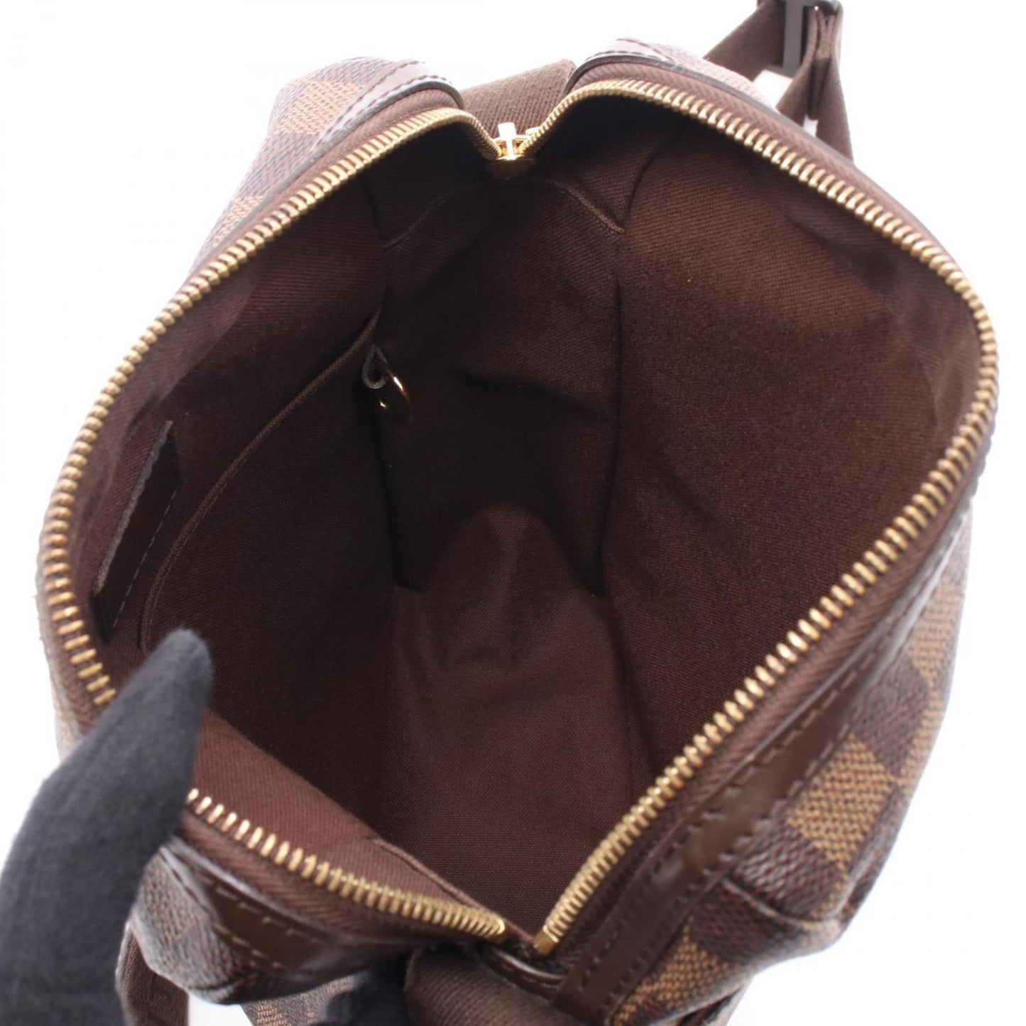 Louis Vuitton Coated Canvas Brown Shoulder Bags