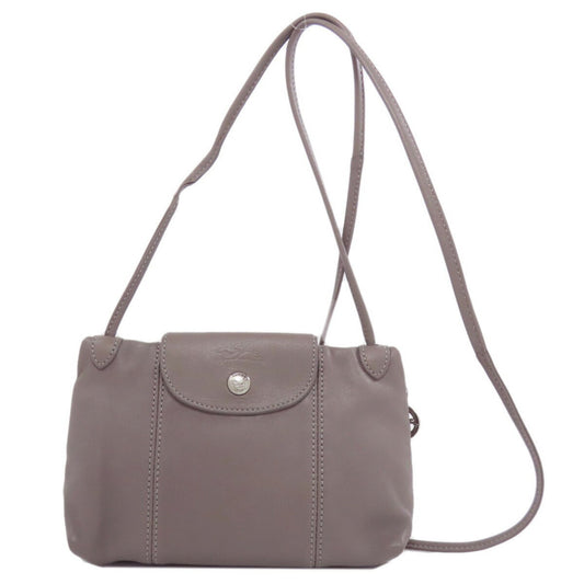 Longchamp Others Gray Shoulder Bags