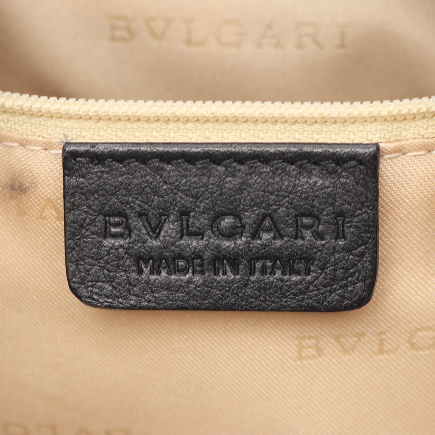 Bvlgari Canvas Black Shoulder Bags