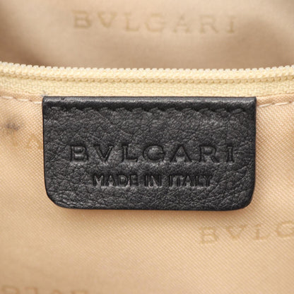 Bvlgari Canvas Black Shoulder Bags