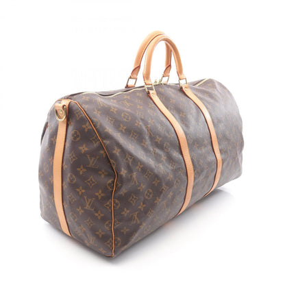 Louis Vuitton Coated Canvas Brown Travel Bags