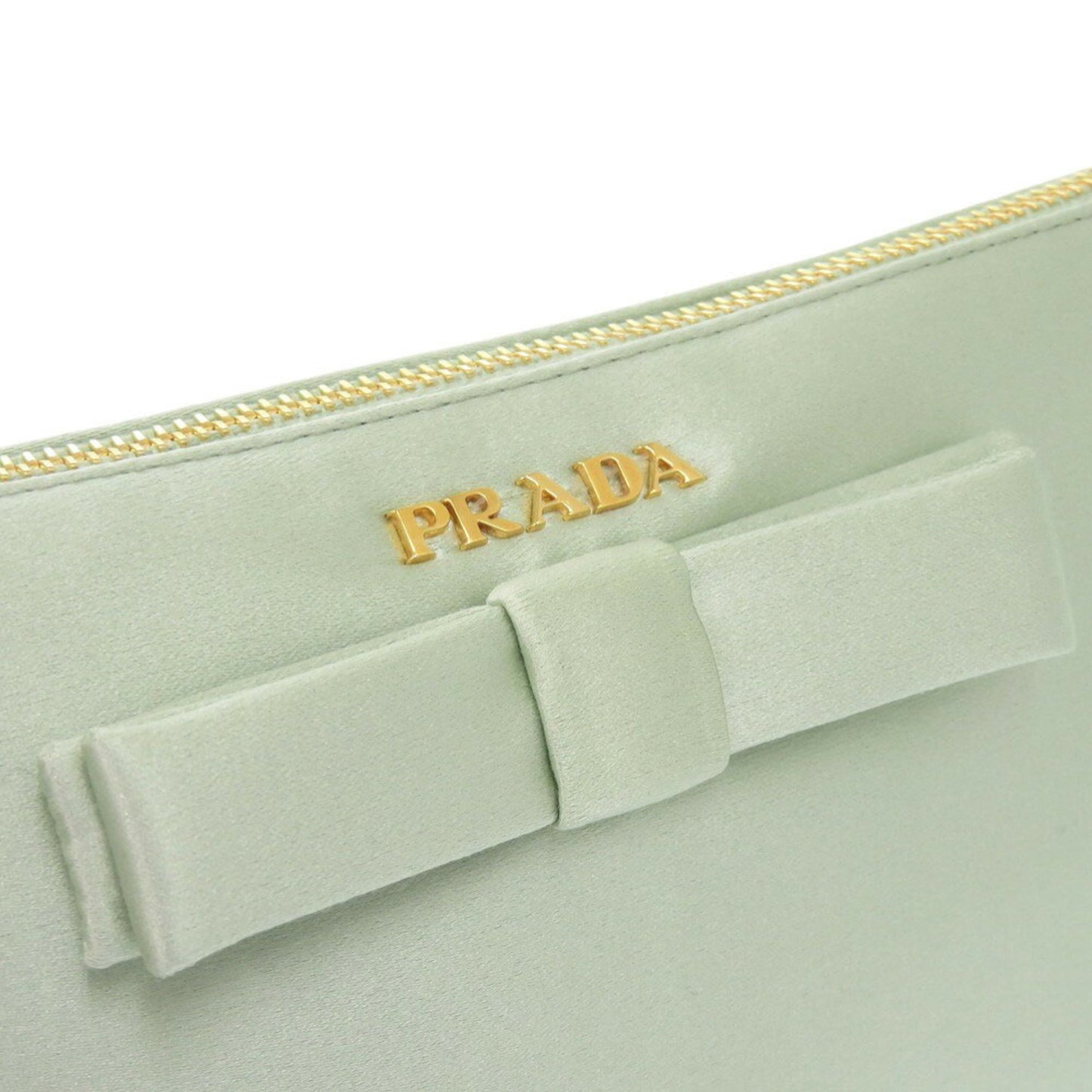 Prada Satin Green Small Bags