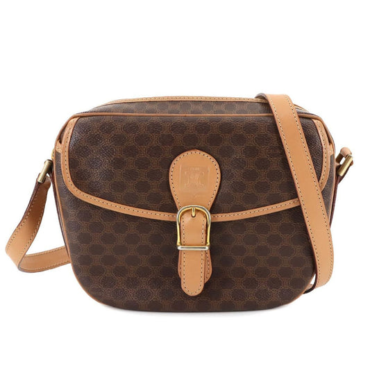 Celine Pvc Brown Shoulder Bags
