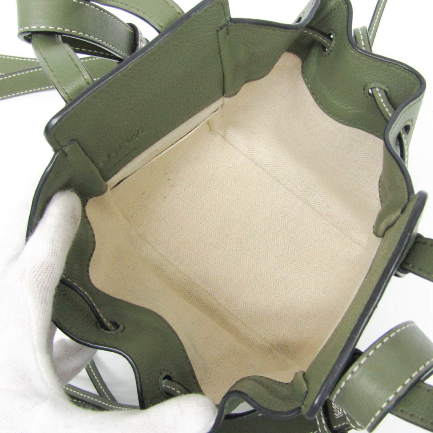 Loewe Others Green Handbags