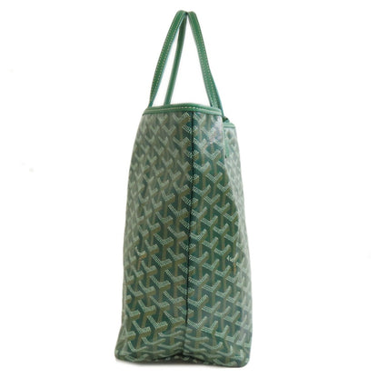Goyard Coated Canvas Green Tote Bags