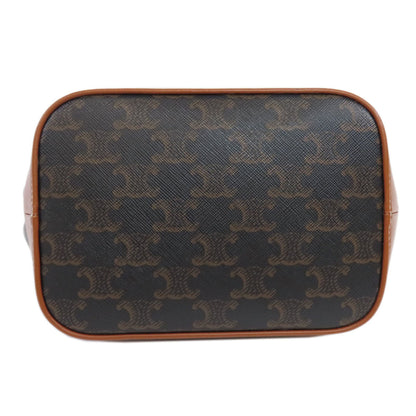Celine Pvc Brown Shoulder Bags