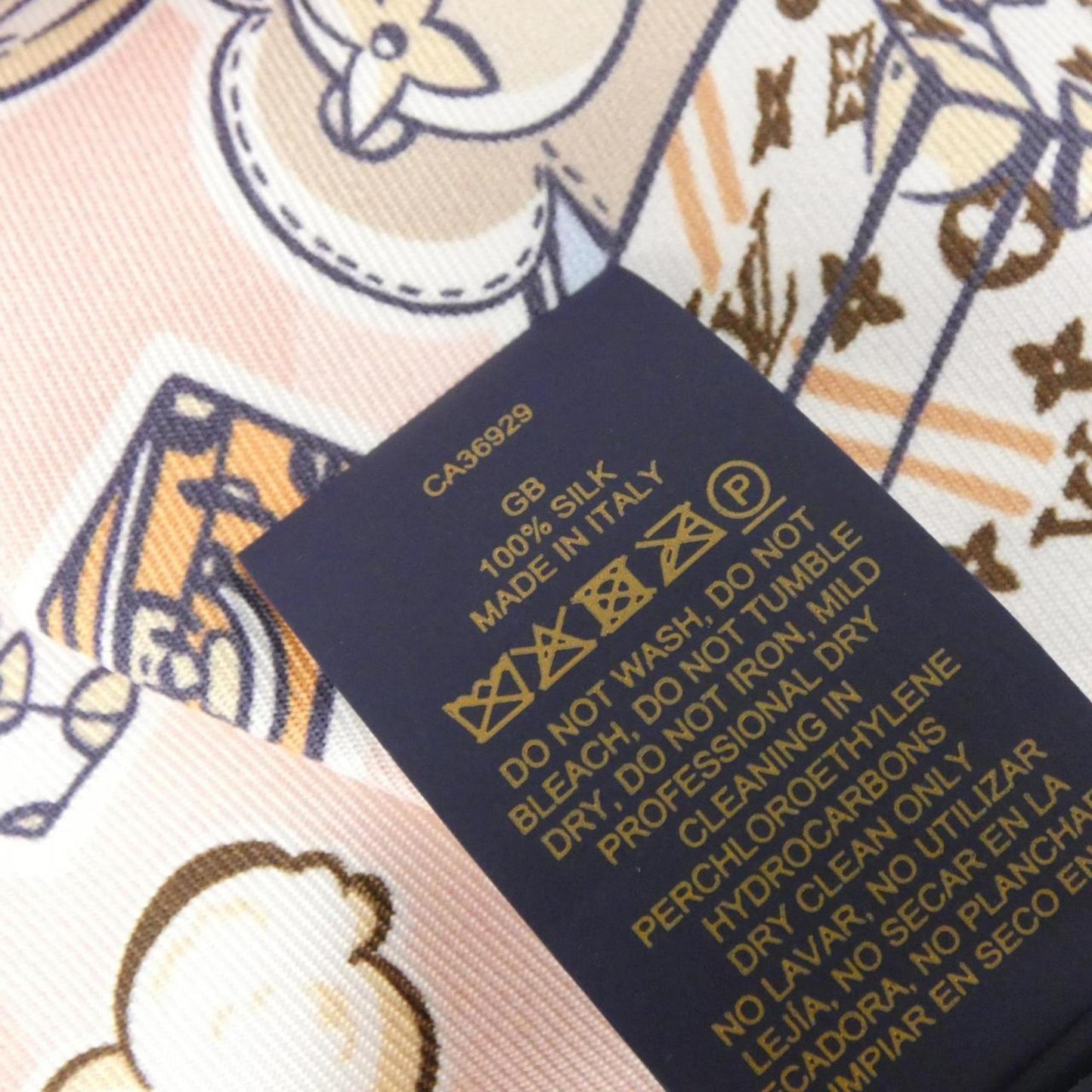 Louis Vuitton Silk Multi Scarves
