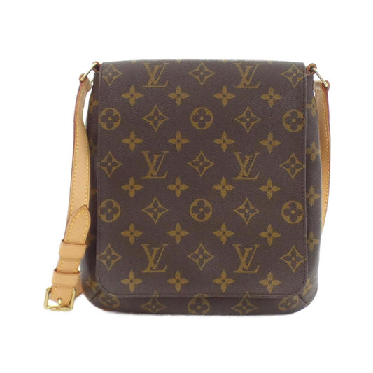 Louis Vuitton Coated Canvas Brown Shoulder Bags