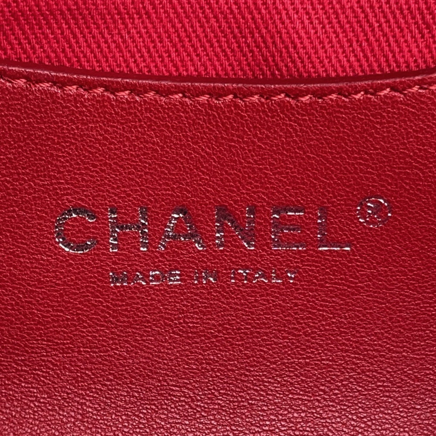 Chanel Patent Red Shoulder Bags