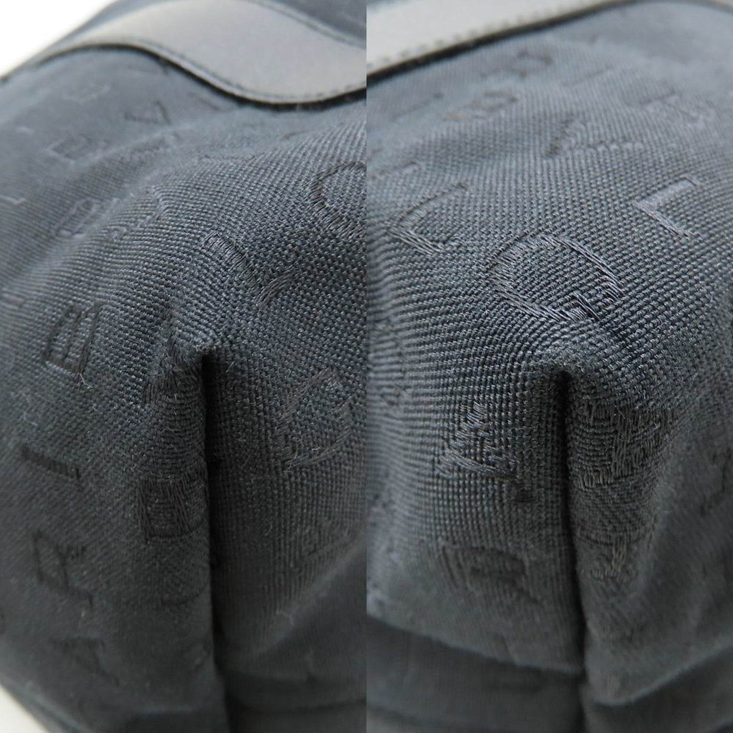 Bvlgari Canvas Black Tote Bags