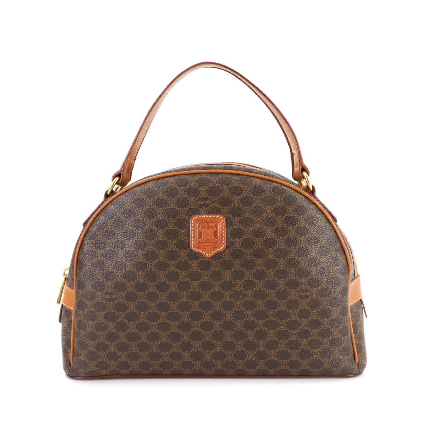 Celine Pvc Brown Handbags