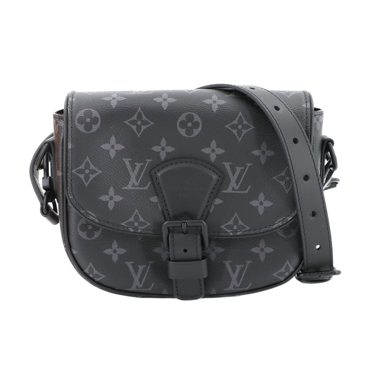 Louis Vuitton Monogram Canvas Black Shoulder Bags