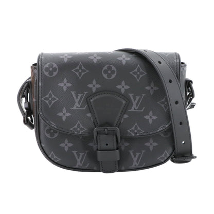 Louis Vuitton Monogram Canvas Black Shoulder Bags