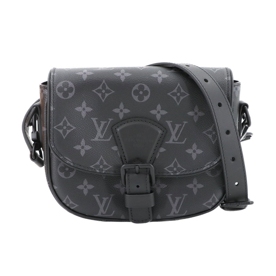 Louis Vuitton Monogram Canvas Black Shoulder Bags