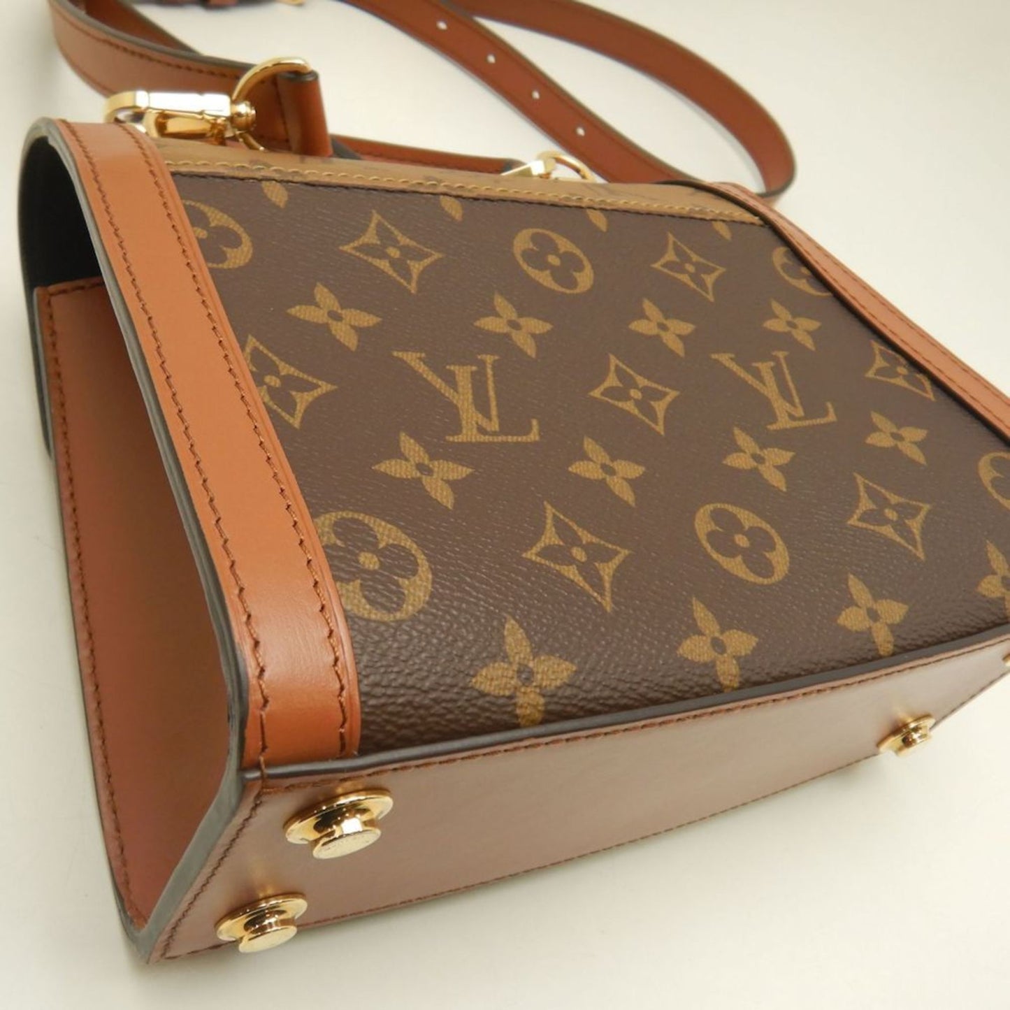 Louis Vuitton Pvc Brown Handbags