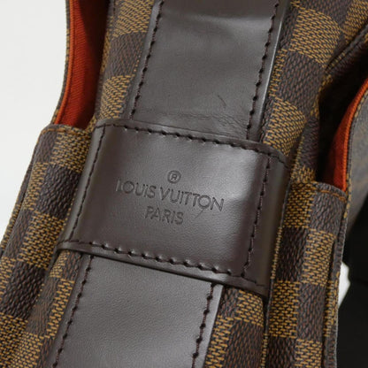Louis Vuitton Coated Canvas Brown Shoulder Bags