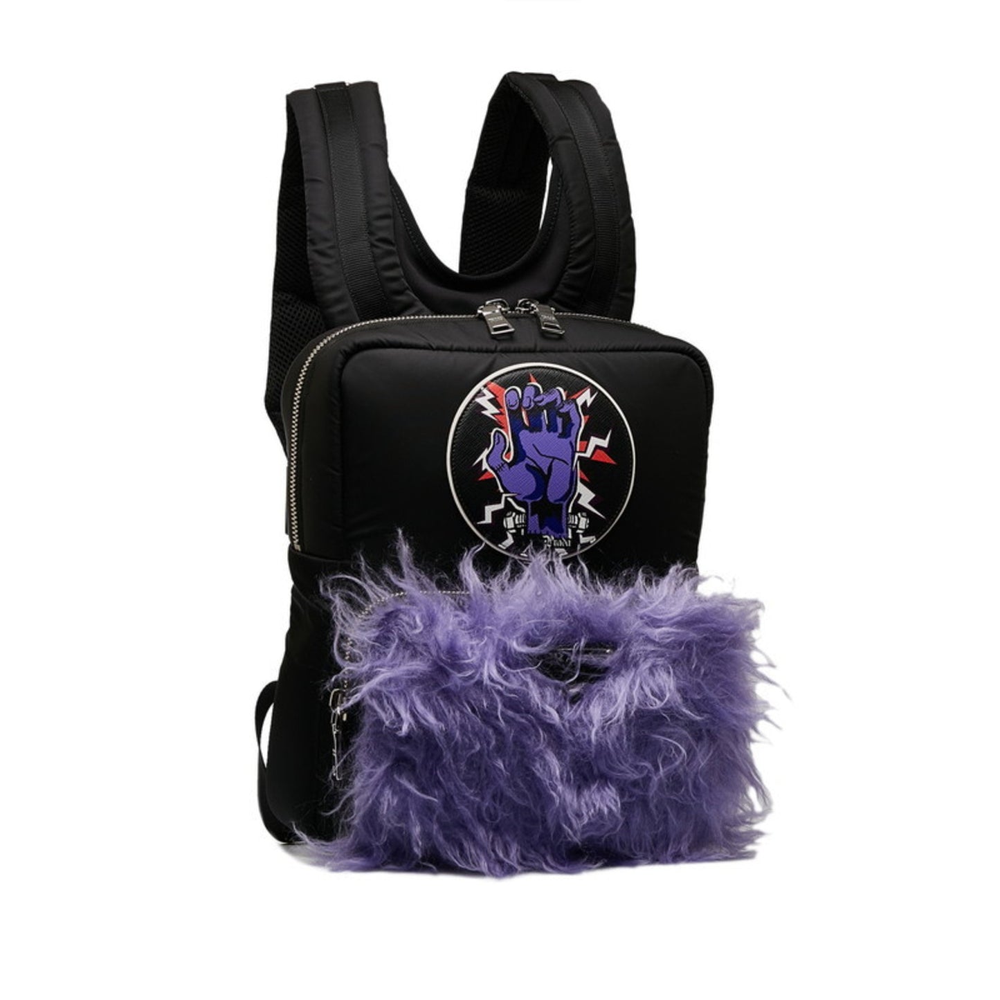 Prada Nylon Black Backpacks